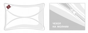 Подушка регулируемая SILK FAMILIE BIO 50х68 от German Grass