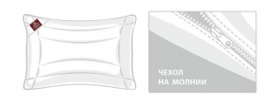 Подушка регулируемая NON-ALLERGENIC PREMIUM GRASS 50х68 от German Grass