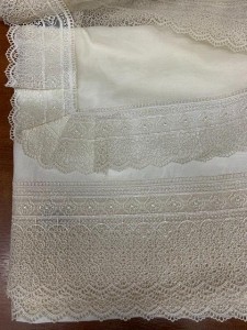 Комплект 1022 Macrame (2 скатерти 170x280, 120x220 +12 салфеток) от Gamba