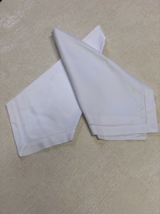 Скатерть 1352 Bianco 170x270 + 12 салфеток от Gamba
