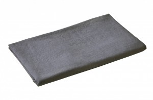 Элитное льняное постельное белье евро LUXOR GRAPHITE от Blanc des Vosge