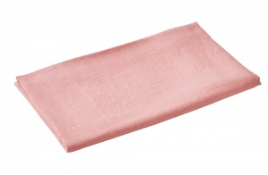 Элитное льняное постельное белье евро LUXOR BOIS DE ROSE от Blanc des Vosge