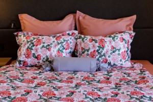 Элитное немецкое постельное белье евро Coral Peony от Von der Thannen