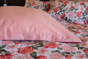 Элитное немецкое постельное белье евро Coral Peony от Von der Thannen