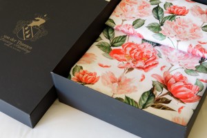 Элитное немецкое постельное белье евро Coral Peony от Von der Thannen