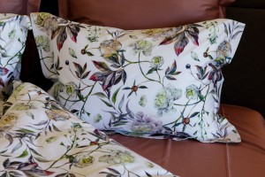 Элитное немецкое постельное белье евро Clay Peony от Von der Thannen