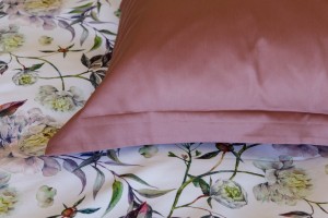 Элитное немецкое постельное белье евро Clay Peony от Von der Thannen