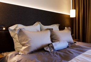 Элитное немецкое постельное белье Семейное Twist grey&beige от Von der Thannen