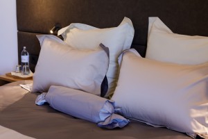 Элитное немецкое постельное белье Семейное Twist grey&beige от Von der Thannen