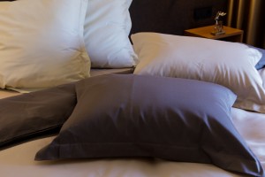 Элитное немецкое постельное белье Семейное Twist grey&beige от Von der Thannen