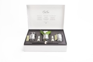 Подарочный набор (диффузор, бутон гардении, 2 спрея, свеча) GIFT PACK GARDENIA от Cote Noir