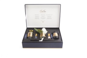 Подарочный набор (диффузор, бутон гардении, 2 спрея, свеча) GIFT PACK EAU DE VIE от Cote Noir