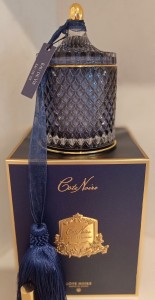 Свеча ароматическая большая 500 гр Grand Navy  Art Deco от Cote Noir