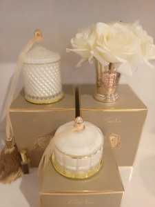 Свеча ароматическая 200 гр Cream Art Deco от Cote Noir