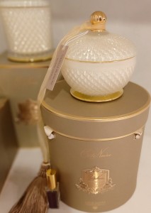 Свеча ароматическая 300 гр Cream Round Art Deco от Cote Noir