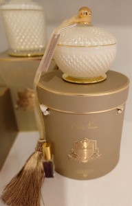 Свеча ароматическая 300 гр Cream Round Art Deco от Cote Noir