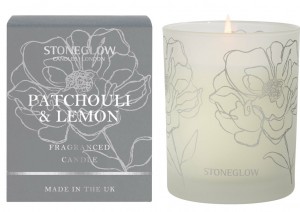 Свеча ароматическая Лимон и пачули 85х75 mm от Stoneglow