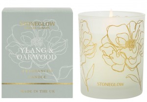 Свеча Stoneglow ароматическая Дубовый лист, кедр, жасмин 85х75 mm