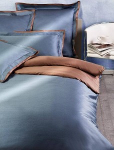 Постельное белье евро Mirabello METROPOLITAN U30B BLU