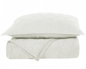 Покрывало хлопковое 240X260 Shape white (белый) от L'appartement