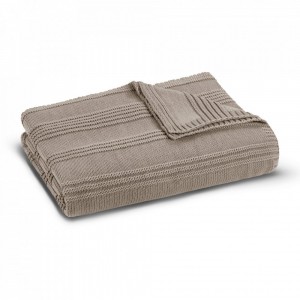 Плед 130х170 Mollydark warm grey (дым) от L'appartement