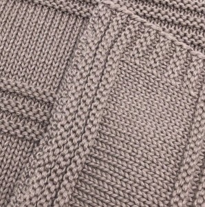 Плед 130х170 Mollydark warm grey (дым) от L'appartement