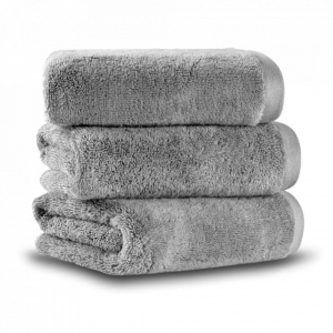 Полотенце из органического хлопка Ecolux fog ( светло-серый) 30х40 от Lapartment (Casual Avenue)