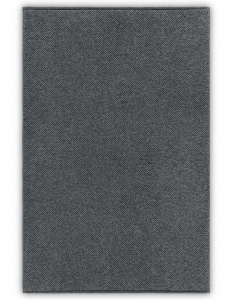 Коврик для ванной из длинноволокнистого хлопка 53x86 Antique charcoal (антрацит) от Lapartment (Casual Avenue)
