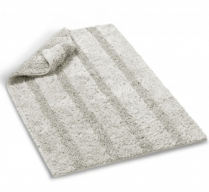 Коврик для ванной из длинноволокнистого хлопка 60x90 Neppy Tufted light grey (светло-серый) от Lapartment (Casual Avenue)