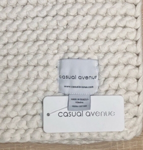 Коврик для ванной 50x80 Casual Avenue Norvage  ivory слоновая кость