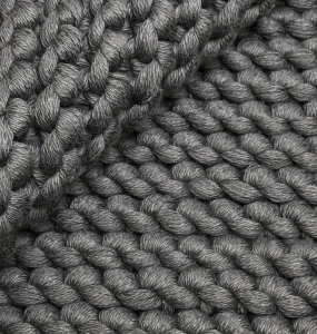 Коврик для ванной 50x80 Casual Avenue Norvage dark grey (темно-серый)