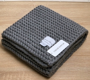 Коврик для ванной 50x80 Casual Avenue Norvage dark grey (темно-серый)