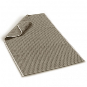 Коврик для ванной из длинноволокнистого хлопка 60x90 Slim Ribbed warm grey (дымчатый) от Lapartment (Casual Avenue) Коврик для ванной из длинноволокнистого хлопка 60x90 Slim Ribbed warm grey (дымчатый) от Lapartment (Casual Avenue)
