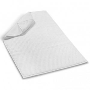 Коврик для ванной из длинноволокнистого хлопка 60x90 Slim Ribbed white (белый) от Lapartment (Casual Avenue) Коврик для ванной из длинноволокнистого хлопка 60x90 Slim Ribbed white (белый) от Lapartment (Casual Avenue)
