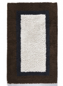 Коврик для ванной 55x90 Casual Avenue Soho  chocolate/deep blue/ivory синий