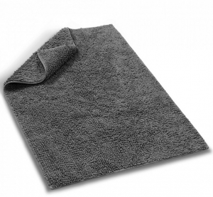 Коврик для ванной из длинноволокнистого хлопка 60x90 Terry Tufted dark grey (темно-серый) от Lapartment (Casual Avenue) Коврик для ванной из длинноволокнистого хлопка 60x90 Terry Tufted dark grey (темно-серый) от Lapartment (Casual Avenue)