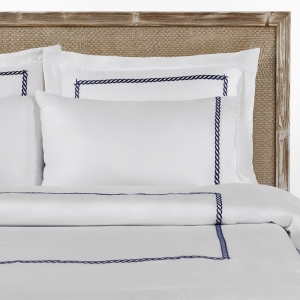Пододеяльник Messina Marine 200х220 white/deep-blue ( белый/синий) от L'appartment (Casual Avenue)