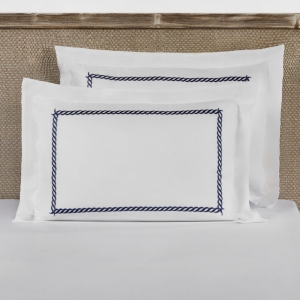 Пододеяльник Messina Marine 200х220 white/deep-blue ( белый/синий) от L'appartment (Casual Avenue)