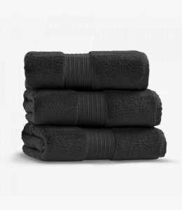Полотенце махровое 30х50 Black (черный) Casual Avenue Полотенце махровое 30х50 Black (черный) Casual Avenue