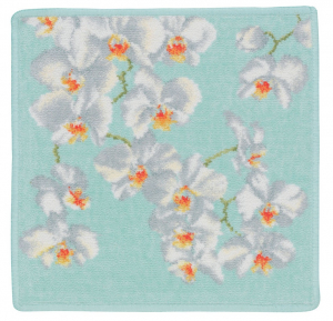 Полотенце шенилловое Orchidee 156 mint  30х30 от Feiler