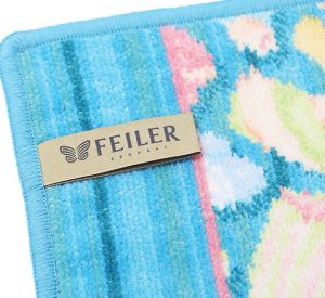 Полотенце шенилловое MARSHMALLOW cyan 25х25 от Feiler