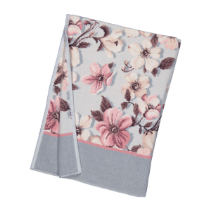Полотенце шенилловое Lenz rose silver 50х100 от Feiler