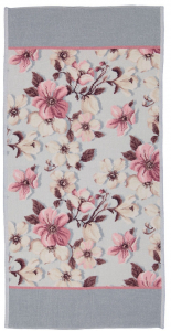 Полотенце шенилловое Lenz rose silver 50х100 от Feiler