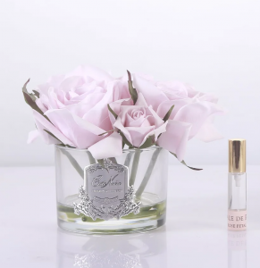 Ароматический букет из пяти роз FIVE ROSE french pink от Cote Noir