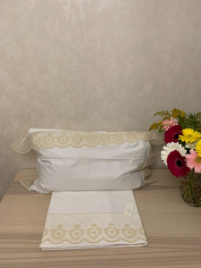 Постельное белье 1,5 спальное PERCALE PIZZO-3 от Palombella