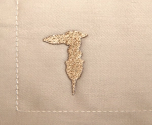 Постельное белье евро TNew Line sand от Trussardi 