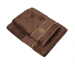 Набор полотенец 2шт Gold New 833 coffee от Roberto Cavalli