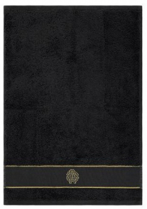 Итальянское полотенце набор 5 шт Gold New  914 nero от Roberto Cavalli