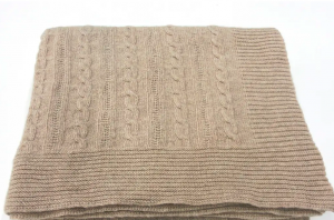 Покрывало 250х220 SENEA beige  25%cashmere, 75%wool от CO.BI.