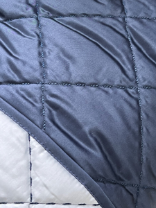 Покрывало хлопок 100% 270х260 SEAM LINE notte от Trussardi
